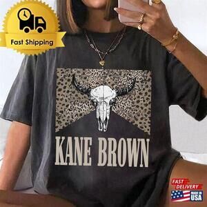 Kane Brown Bullhead T-Shirt Tour  Retro 90S Shirt  Unisex